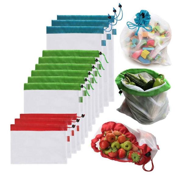 Reusable Bags (12 Pieces Set)