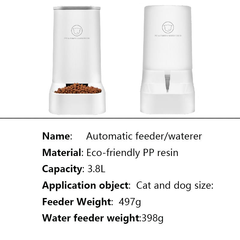 Automatic Cat Feeder - Timed Cat Feeder with Desiccant Bag for Dry Food