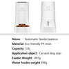 Automatic Cat Feeder - Timed Cat Feeder with Desiccant Bag for Dry Food